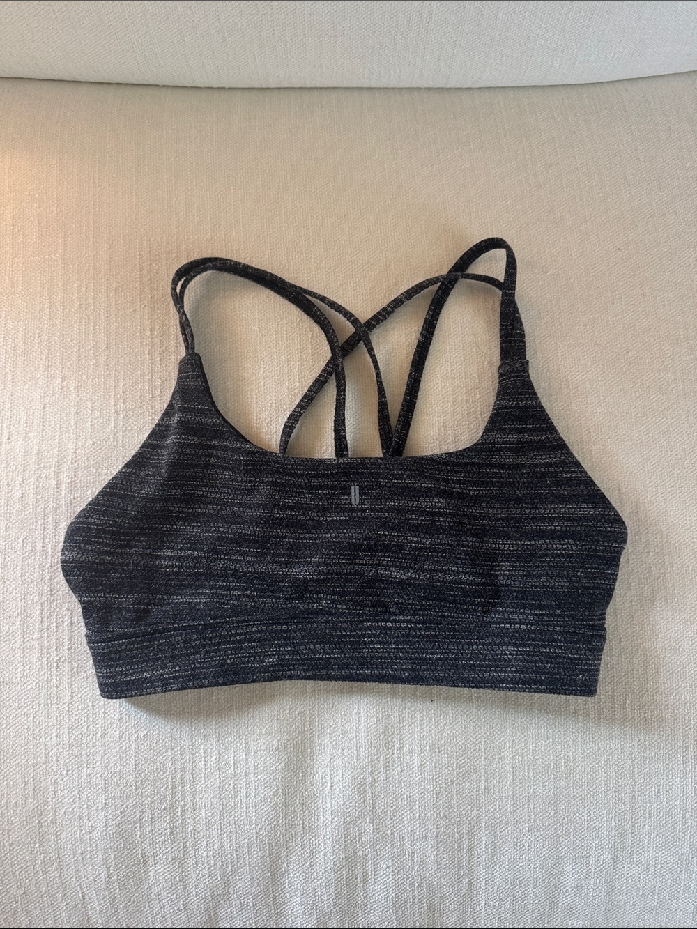 Women’s Medium Black & Gray No Bull Sports Bra